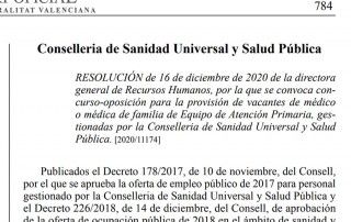 ope medico familia eap valencia curso preparacion