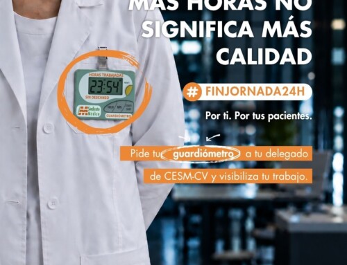 CESM-CV pretende hacer visibles los efectos de las jornadas continuas de 24 horas con el lanzamiento del Guardiómetro