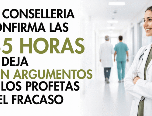 LA CONSELLERIA CONFIRMA LAS 35 HORAS Y DEJA SIN ARGUMENTOS A LOS PROFETAS DEL FRACASO